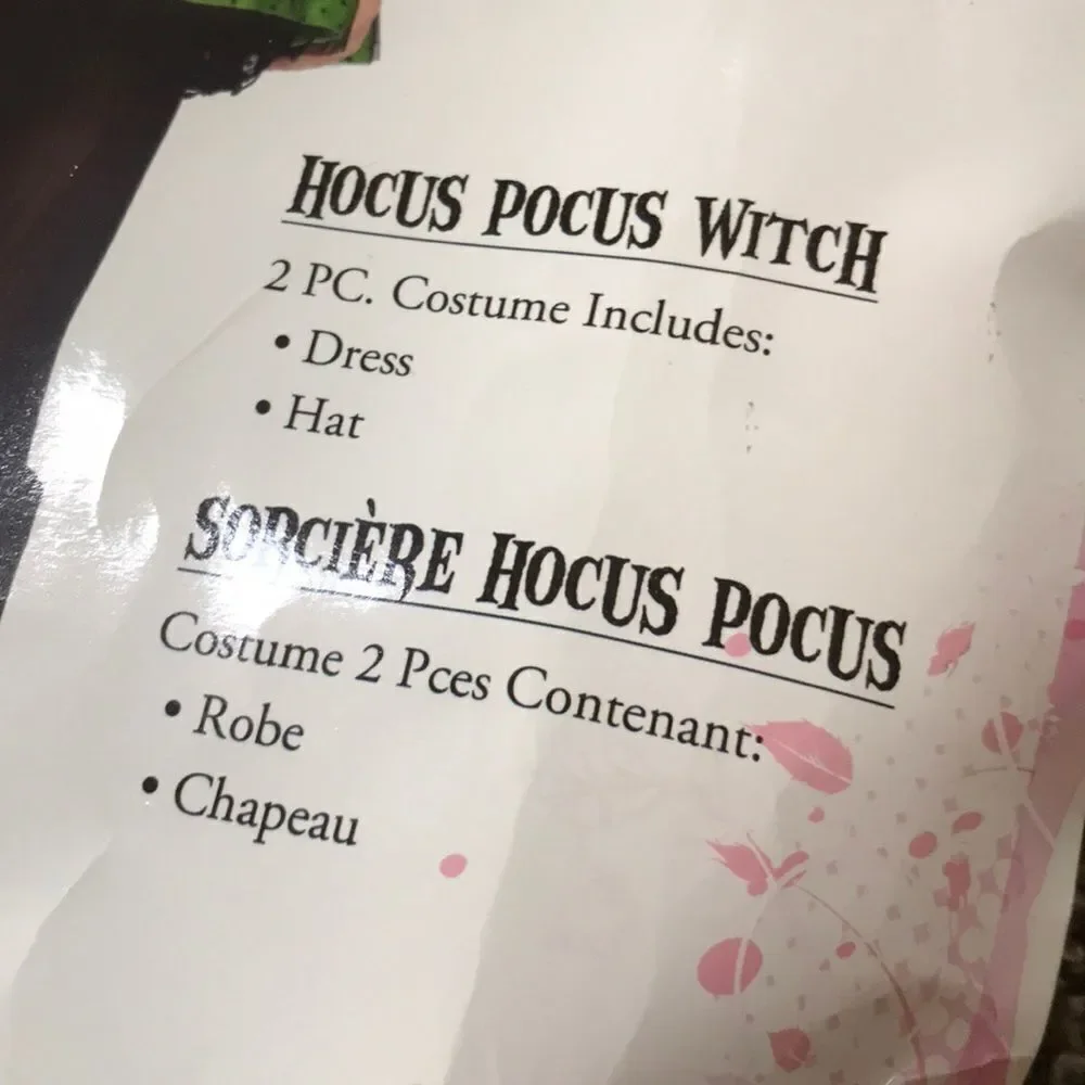 Leg Avenue Hocus Pocus Witch jr small 3 to 5 - Picture 2 of 5